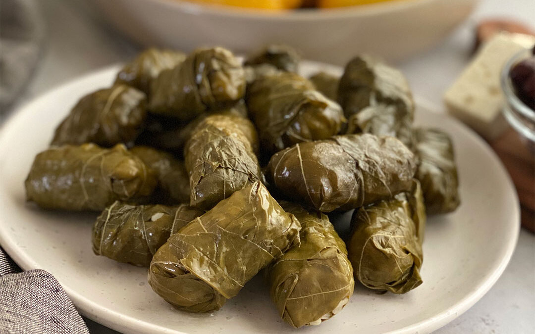 Yaprakia (Stuffed Grape Leaves)