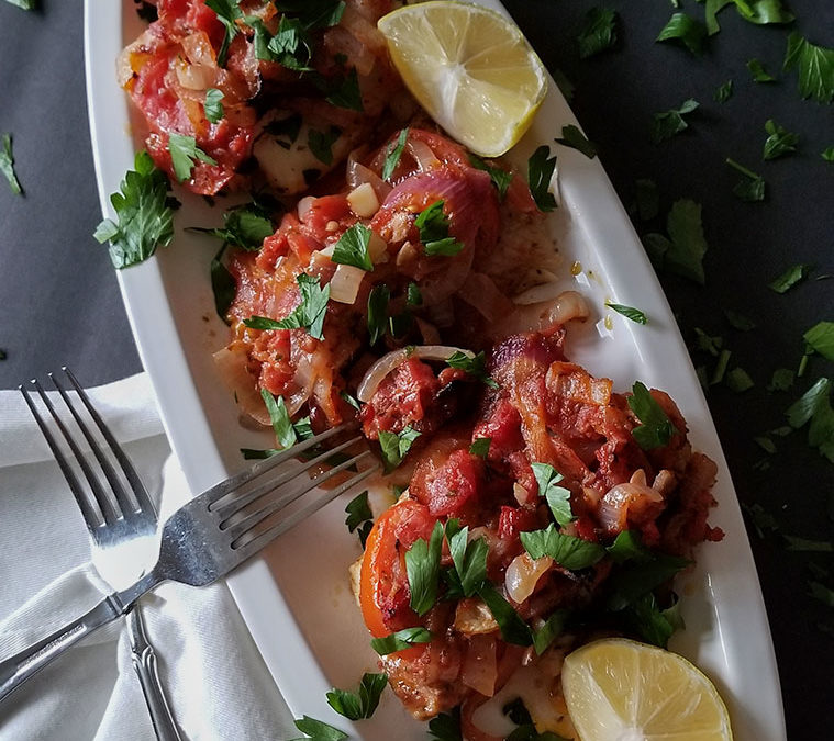 Fish Plaki (Oven Baked Fish)