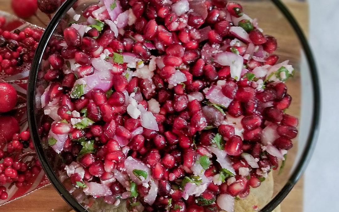 Pomegranate Feta Salsa