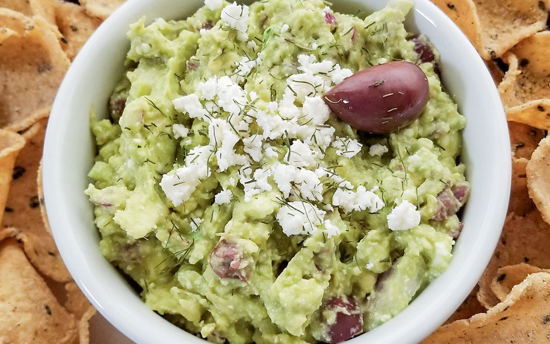 Greek Style Guacamole