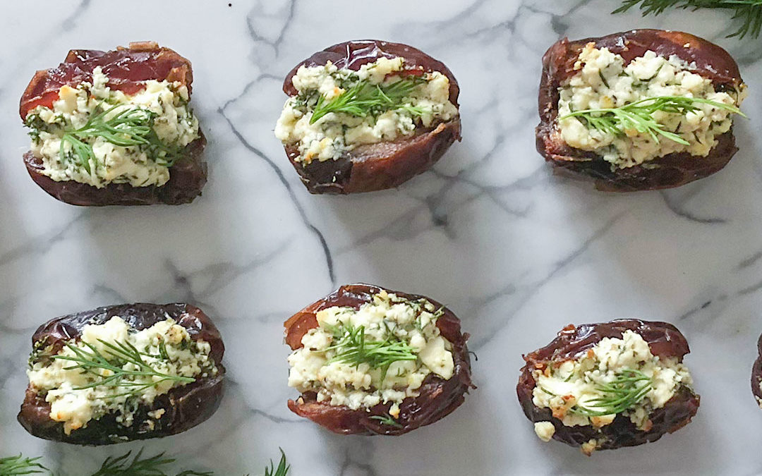 Feta Stuffed Dates