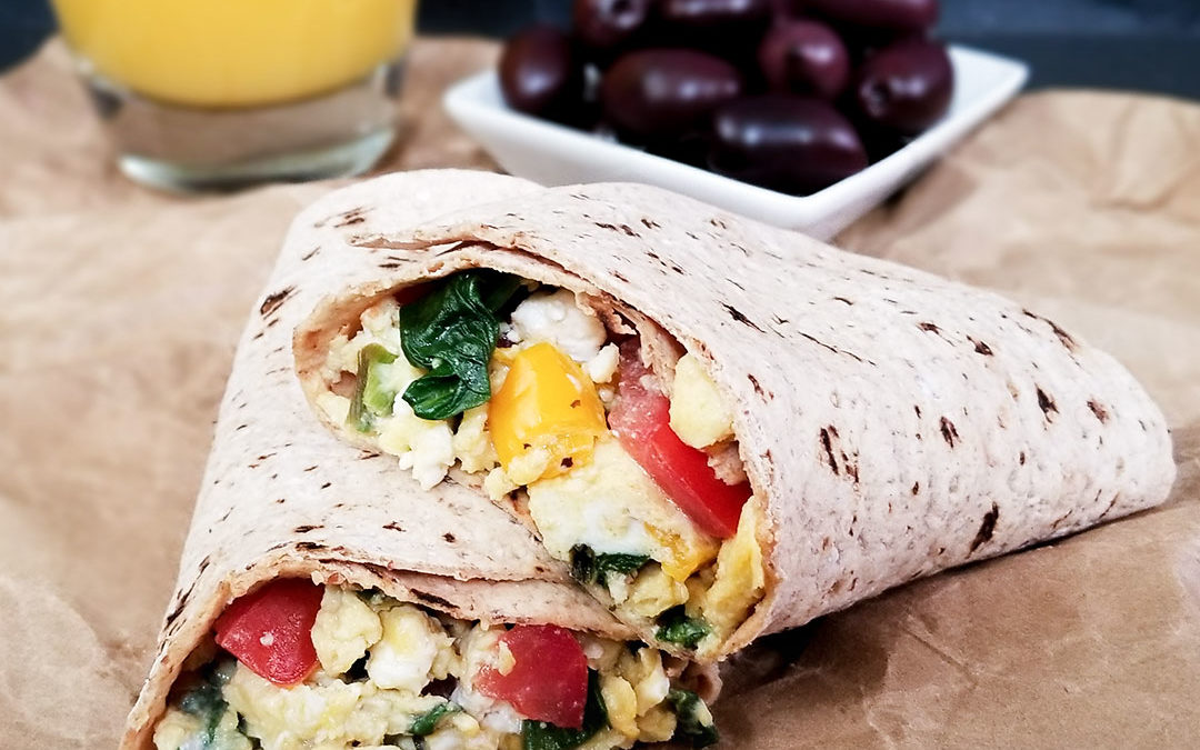 Greek Breakfast Wraps