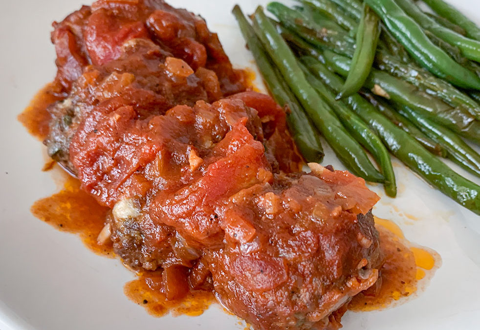 Soutzoukakia (Greek Meatballs in Tomato Sauce)