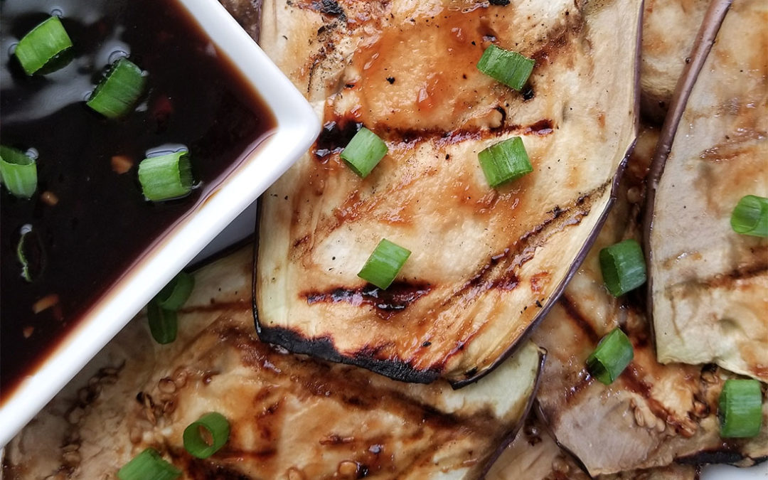 Asian Inspired Grilled Eggplant