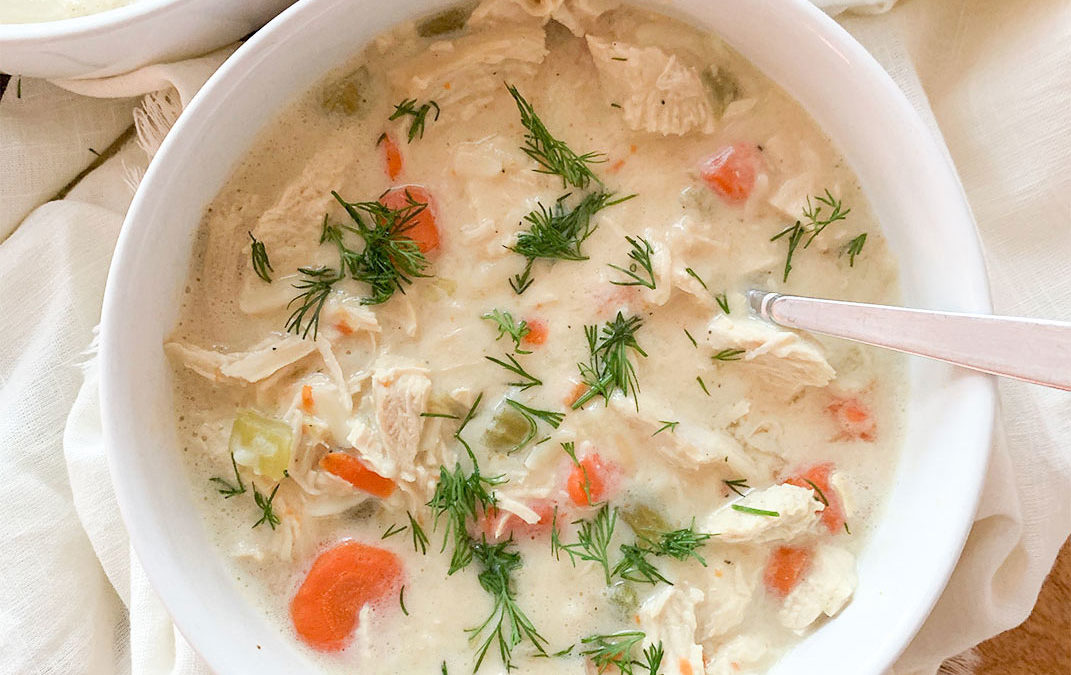 Avgolemono – Greek Lemon Chicken Soup