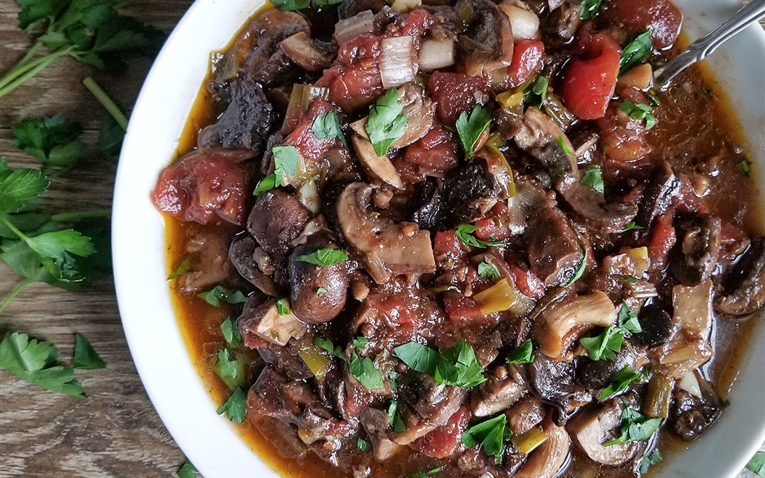 Mushroom Stifado (Stew)