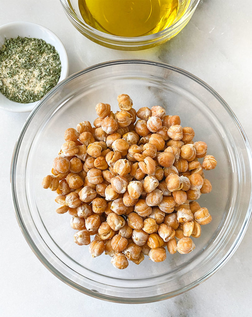 Roasted Chickpeas with Ranch Seasoning