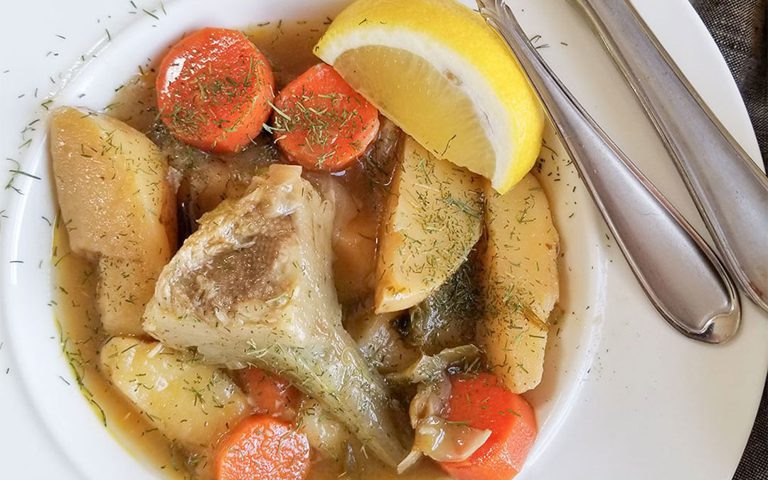 Greek Artichoke Stew