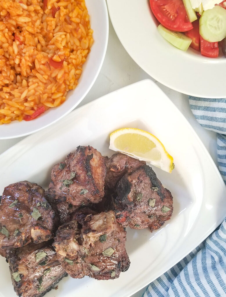 Grilled Greek Style Lamb Chops - The Genetic Chef