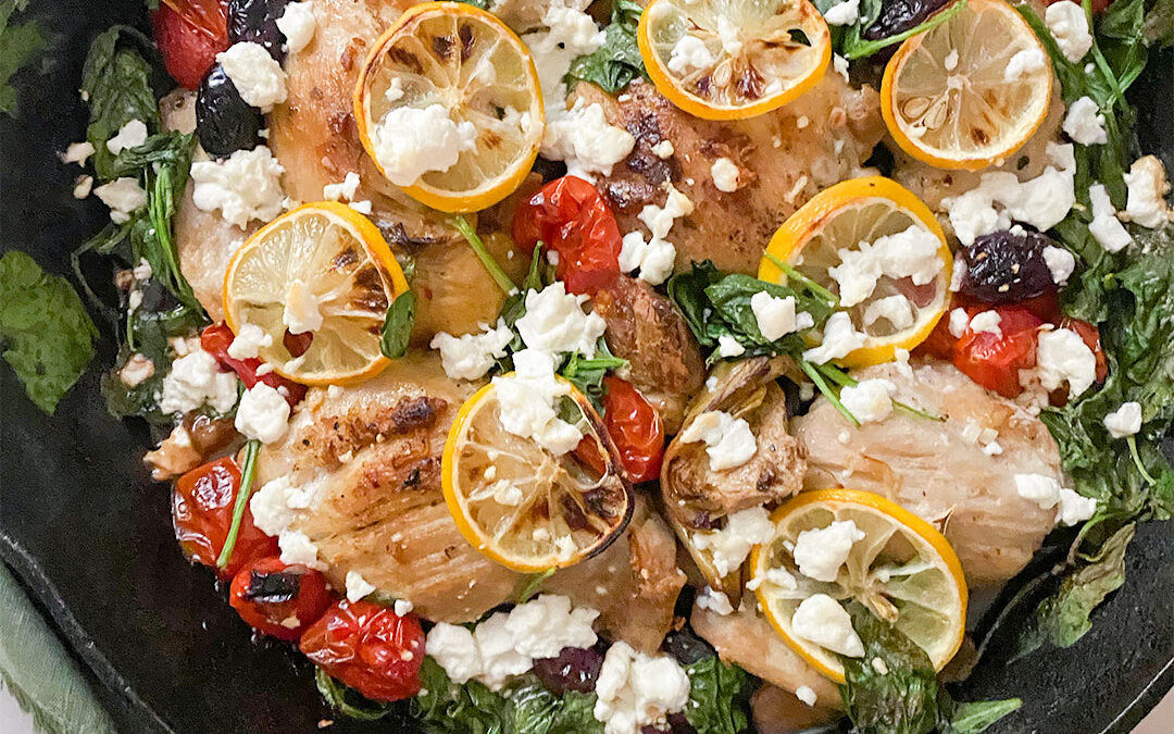 Skillet Mediterranean Chicken