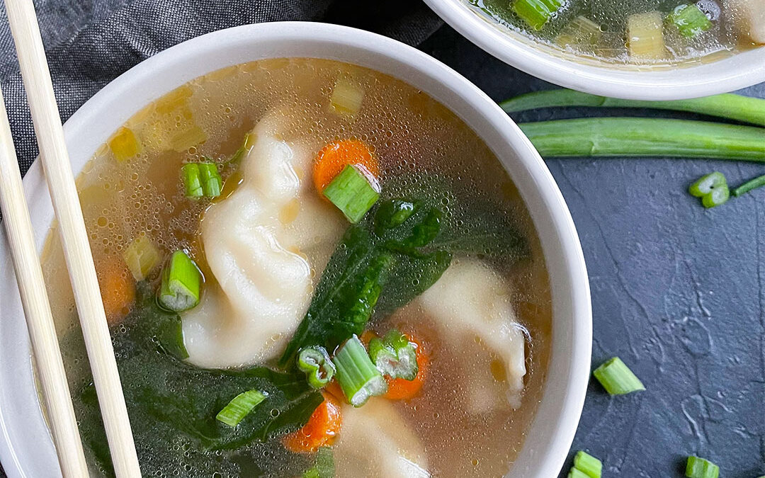 Easy Potsticker Soup