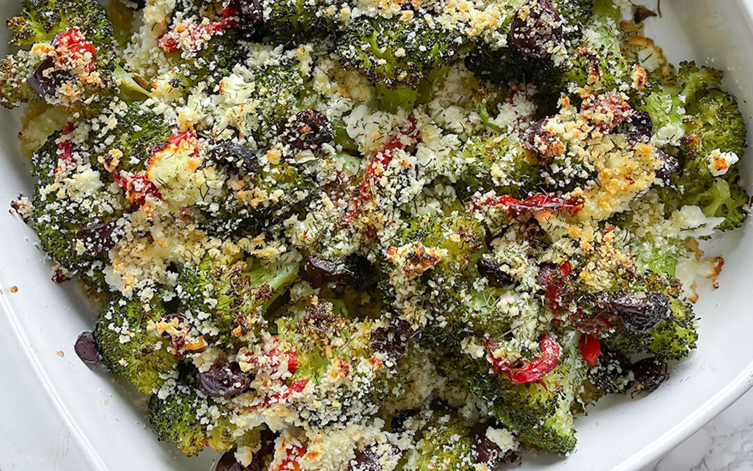 Mediterranean Broccoli Bake