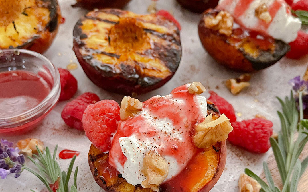 Grilled Peaches