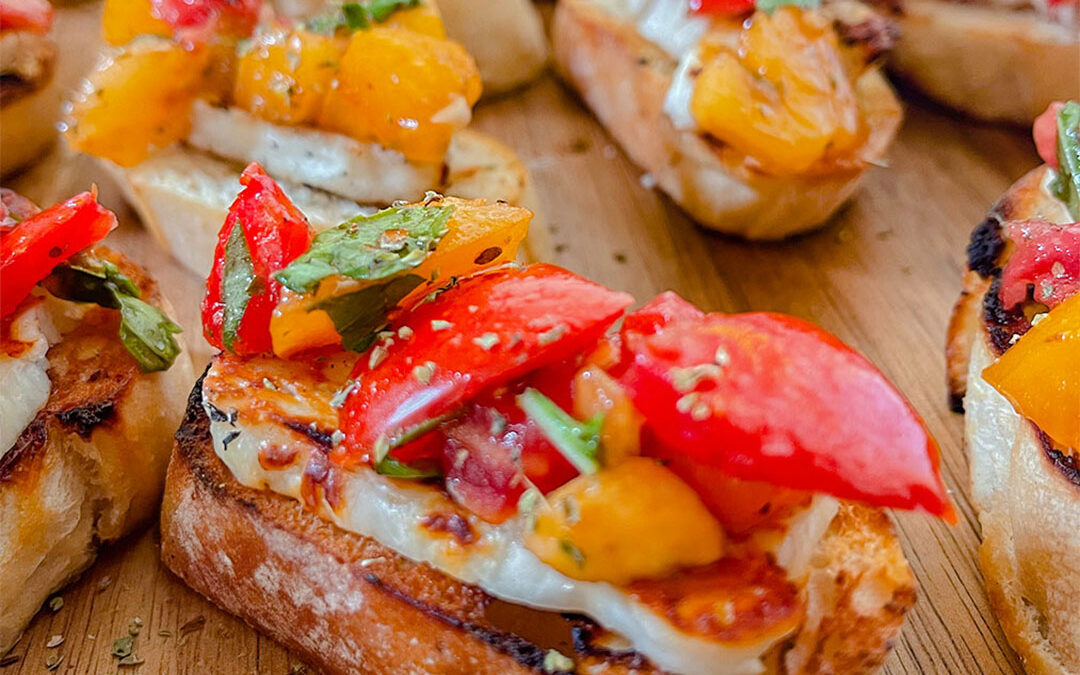 Halloumi Bruschetta