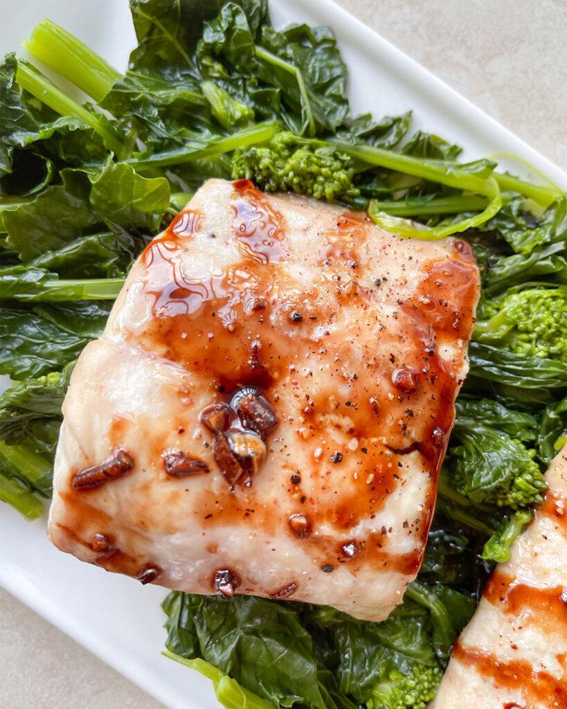 Balsamic-Glazed Fish