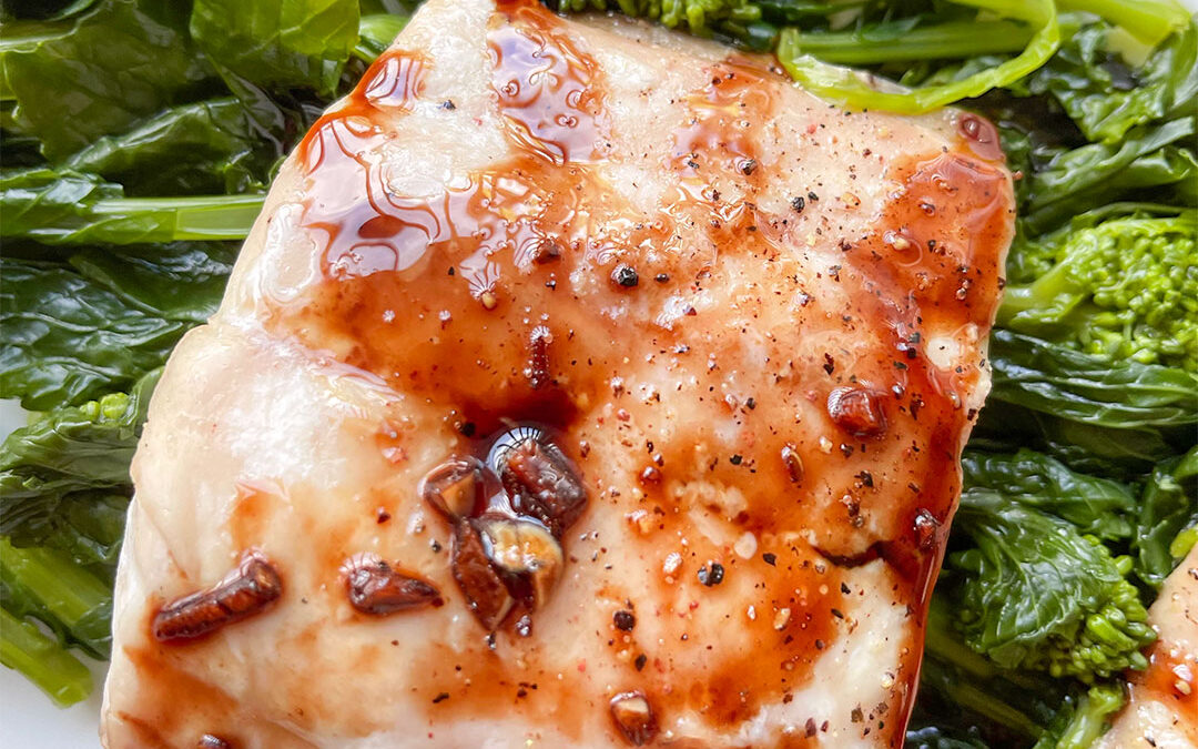 Balsamic-Glazed Fish