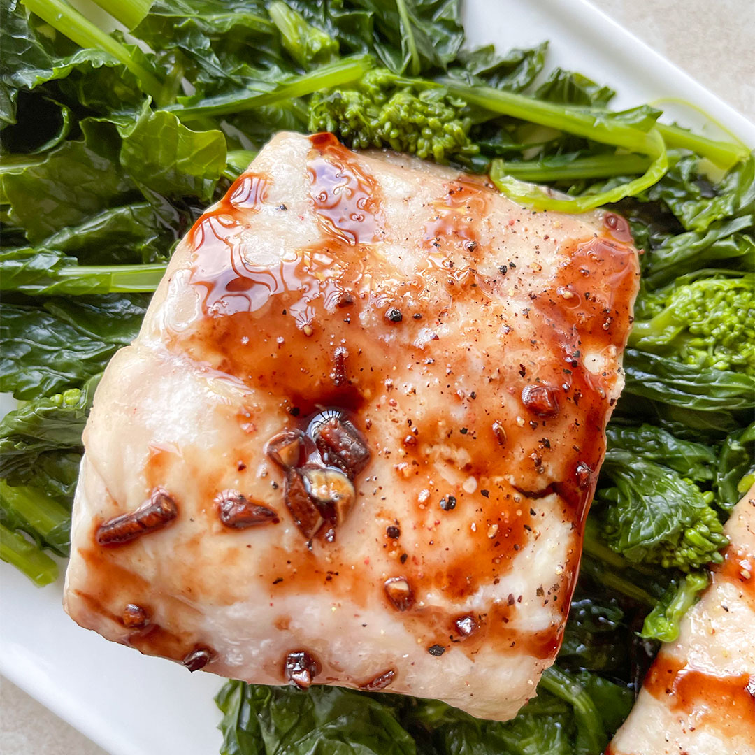 Balsamic Glazed Fish