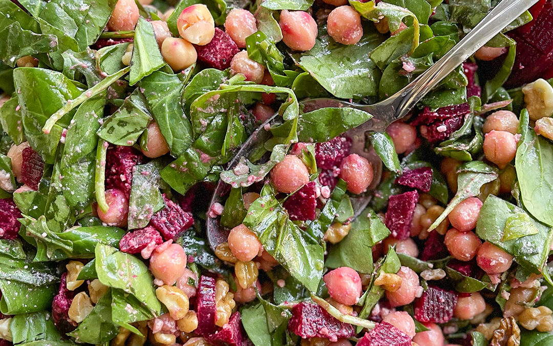 Beet And Chickpea Salad